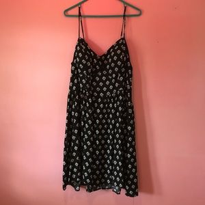 Cute Black with White Paisley summer dress!